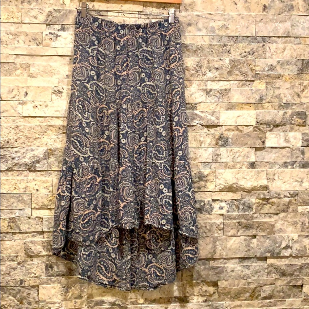 Boho high low tiered skirt!!!
